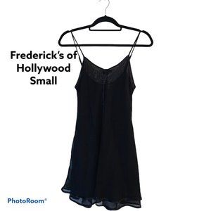 Frederick's of Hollywood Black Babydoll Small